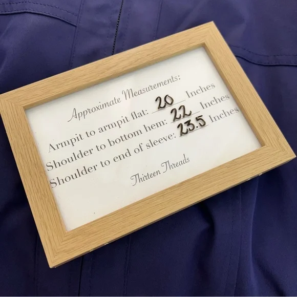 Cynthia Rowley Dark Blue Zip Up Peplum Jacket - Picture 8 of 8